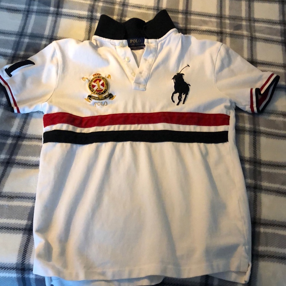 Ralph Lauren Mens Custom Slim Fit Polo Shirt
